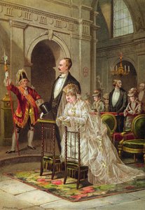 Boda en una iglesia, 1874